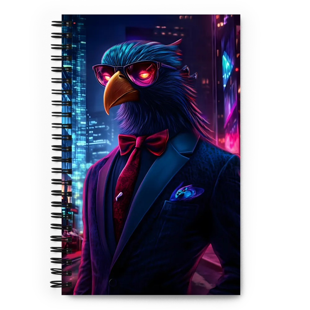 The Dapper Avian | Spiral Notebook