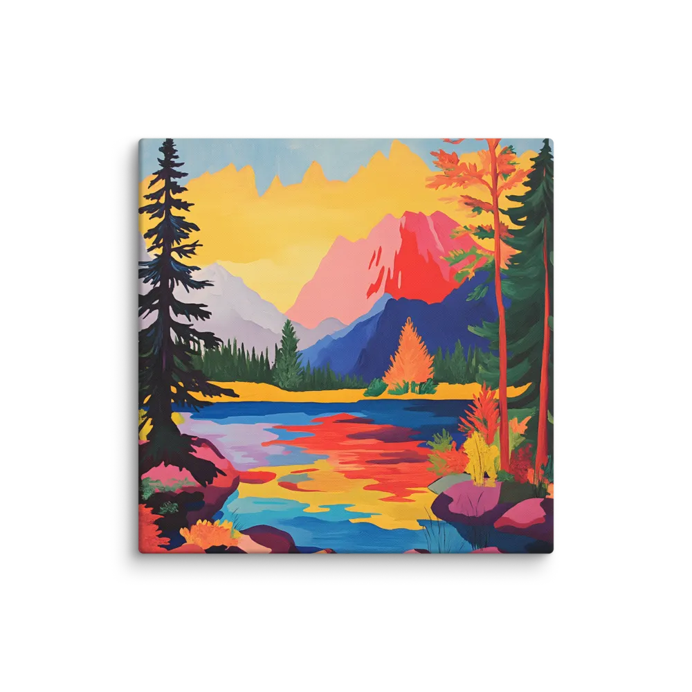 Enchanted Reflections | Canvas | 28″×28″