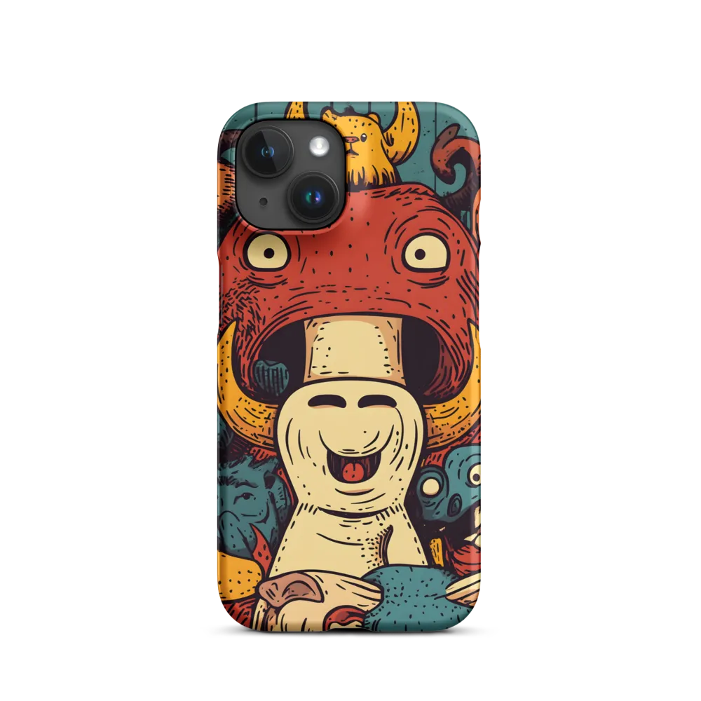 Whimsical Gathering of Creatures | Phone Case |  15 | Snap Case | Matte