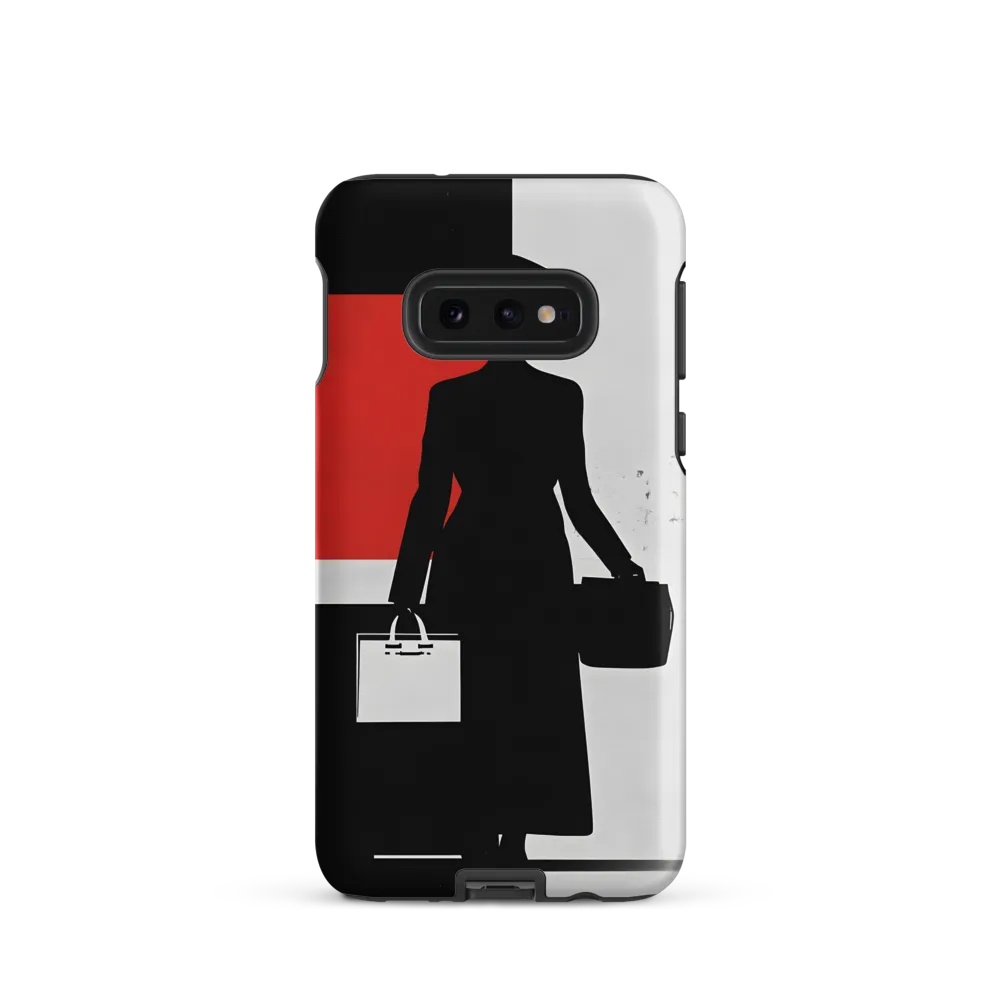 Silhouette of Elegance | Phone Case |  S10e | Tough Case | Matte