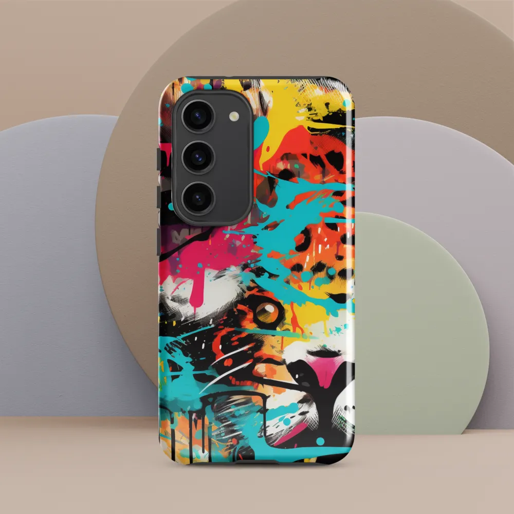Fierce Fusion: Tiger and Lion in Graffiti
