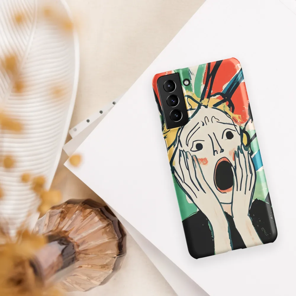 Echoes of Fear | Phone Case |  S21 Plus | Snap Case | Matte