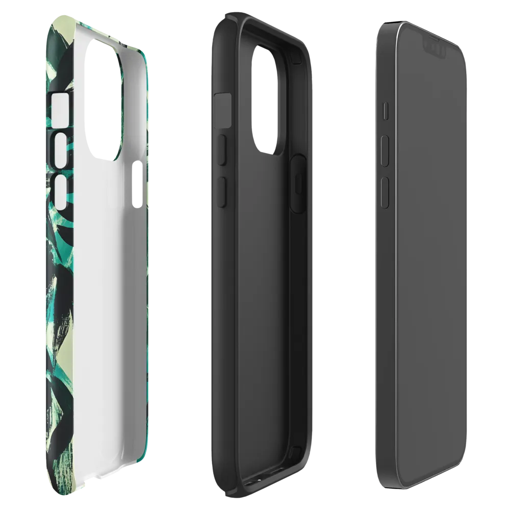 Curious Giraffe in Lush Greenery | Phone Case |  13 Pro Max | Tough Case | Glossy