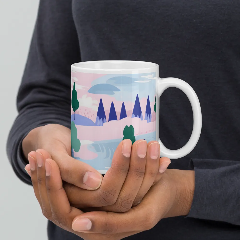 Whimsical Reflections: A Journey Through Landscapes | Mugs | Multiple Sizes & Colors