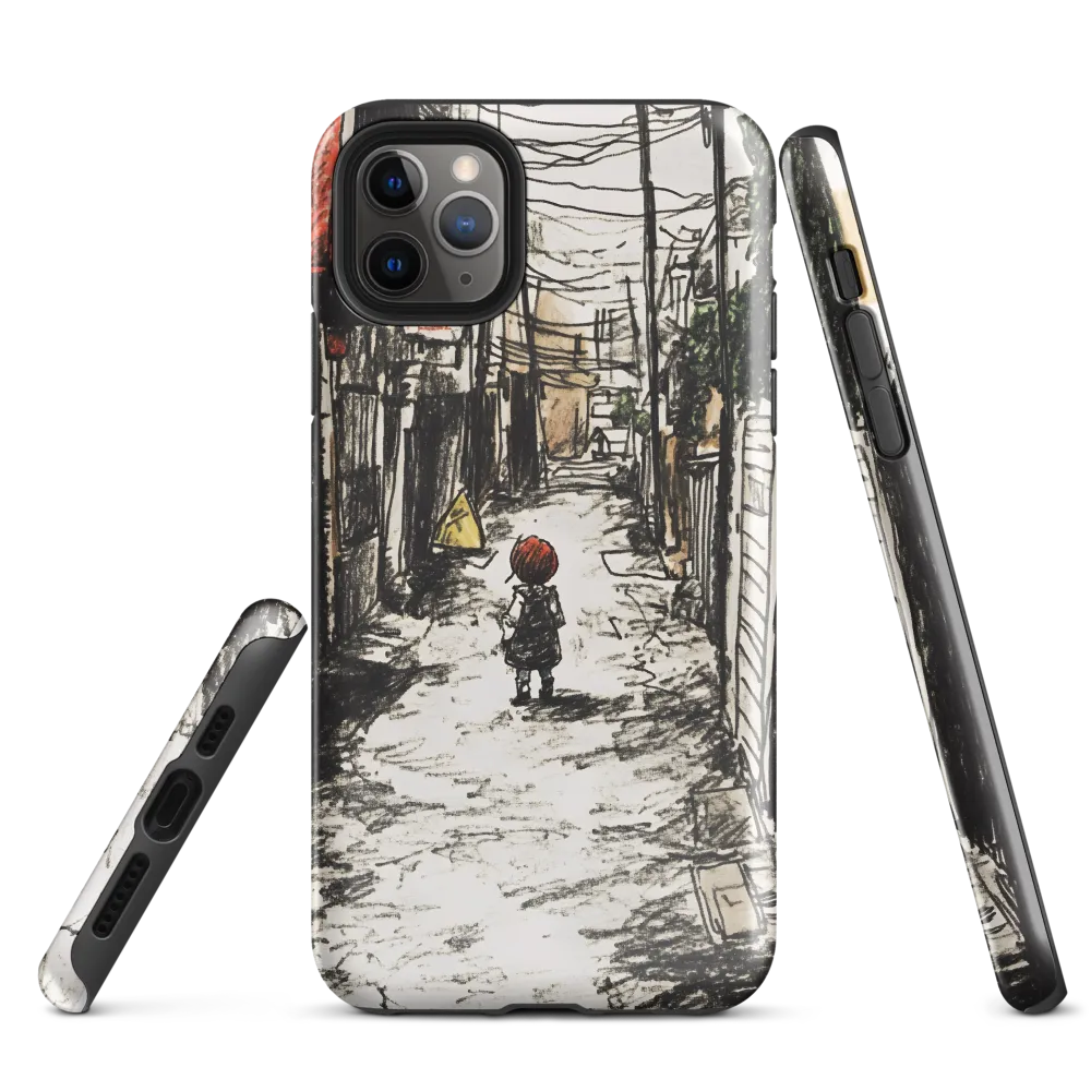 Into the Alleyway: A Journey of Nostalgia | Phone Case |  11 Pro Max | Tough Case | Glossy