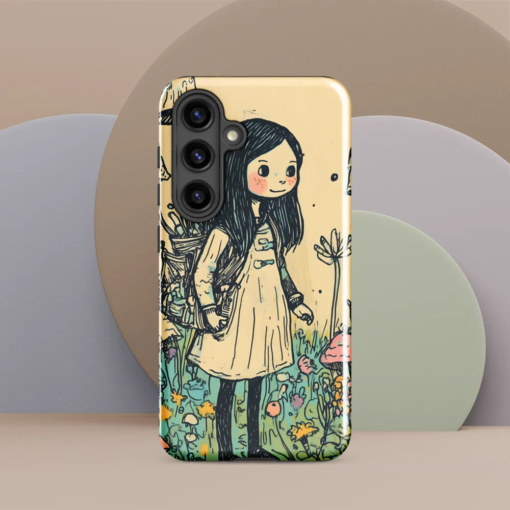 A Whimsical Journey Through a Colorful Meadow
