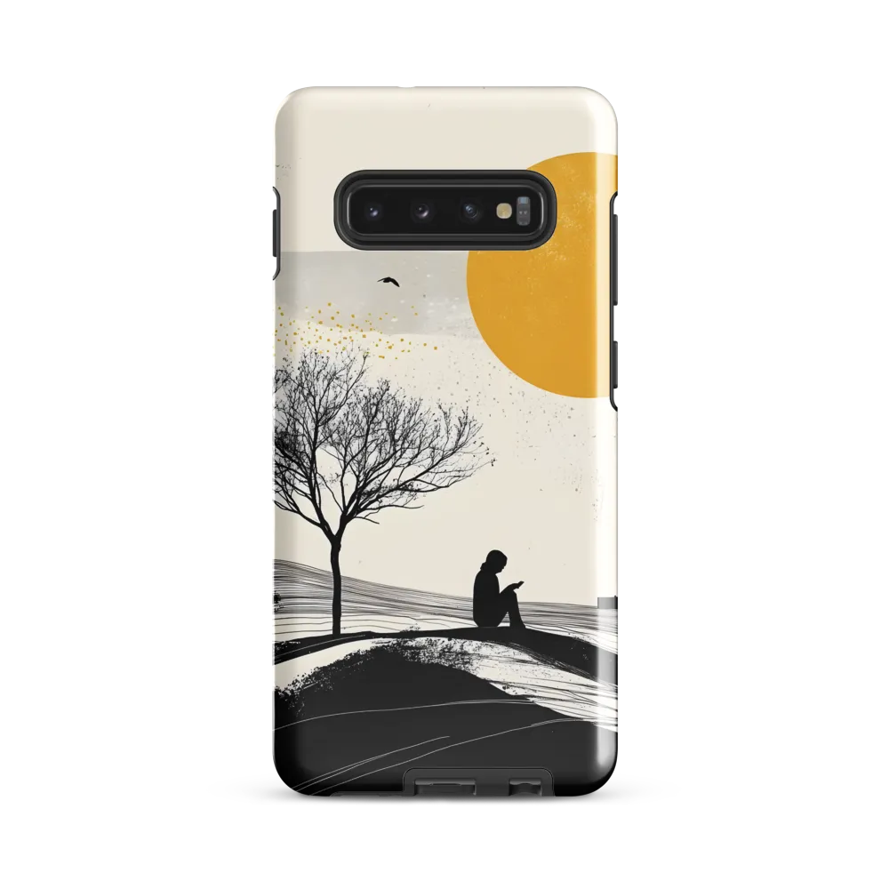 Solitude Under the Sun | Phone Case |  S10 Plus | Tough Case | Glossy