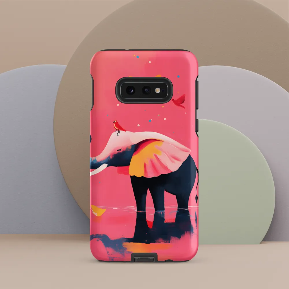 Whimsical Serenity: The Playful Elephant