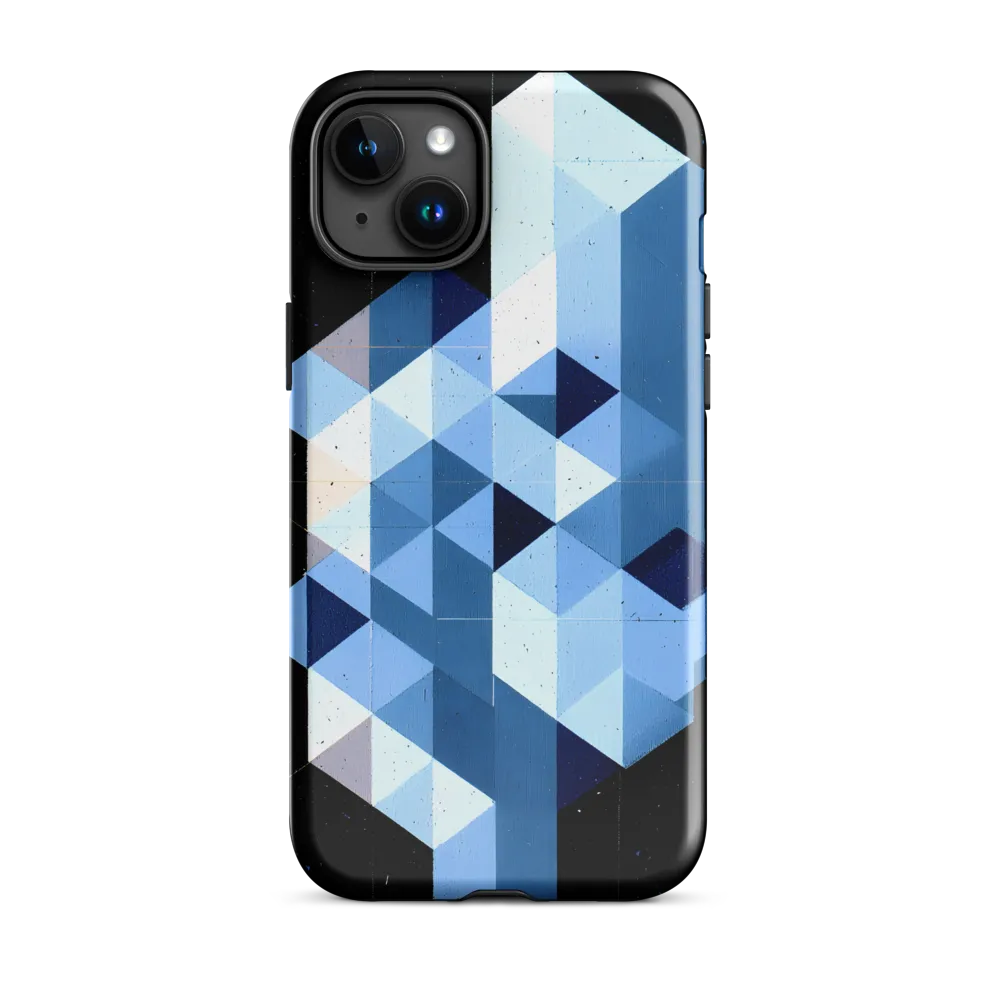 Blueprint of Depth | Phone Case |  15 Plus | Tough Case | Glossy