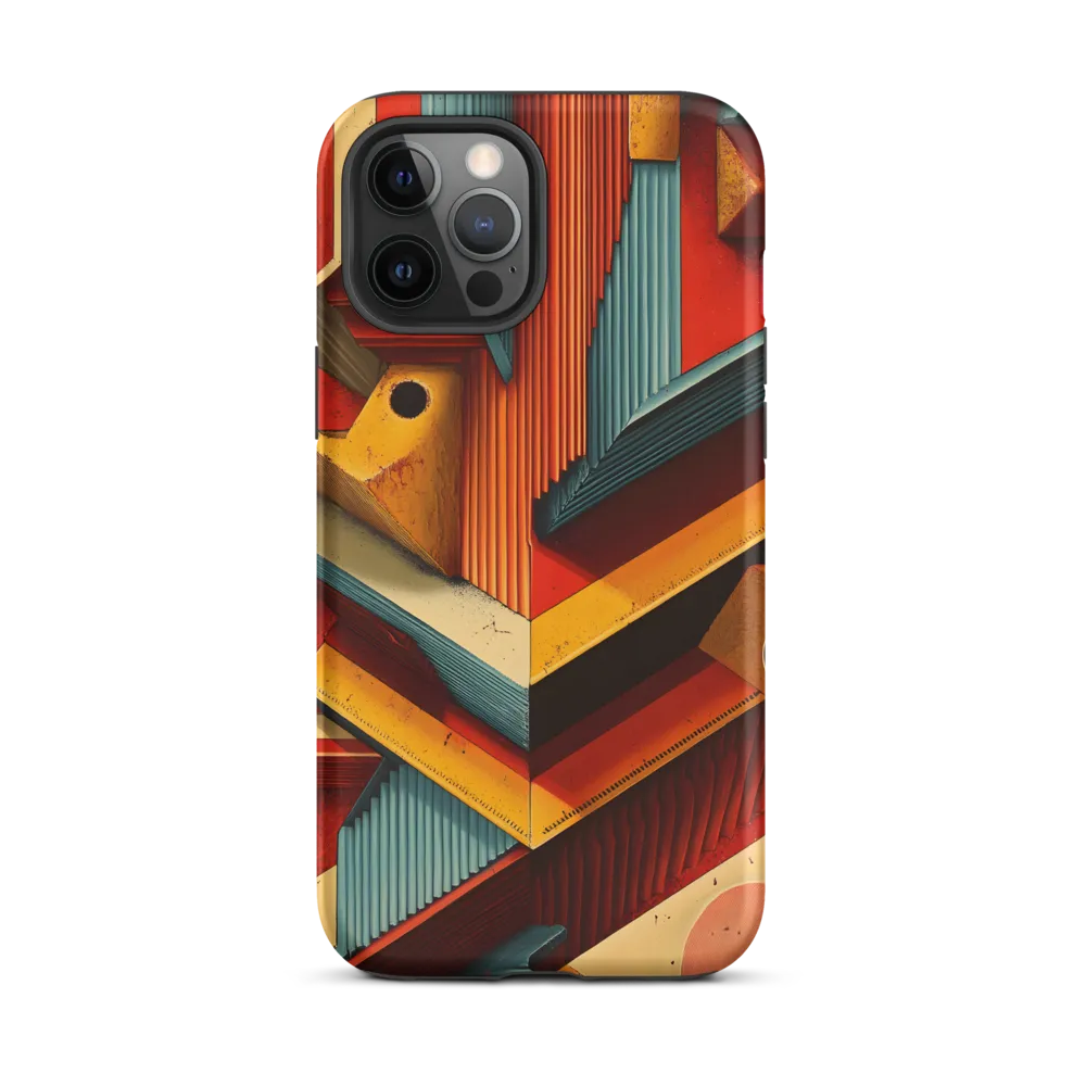 Geometric Harmony | Phone Case |  12 Pro Max | Tough Case | Matte
