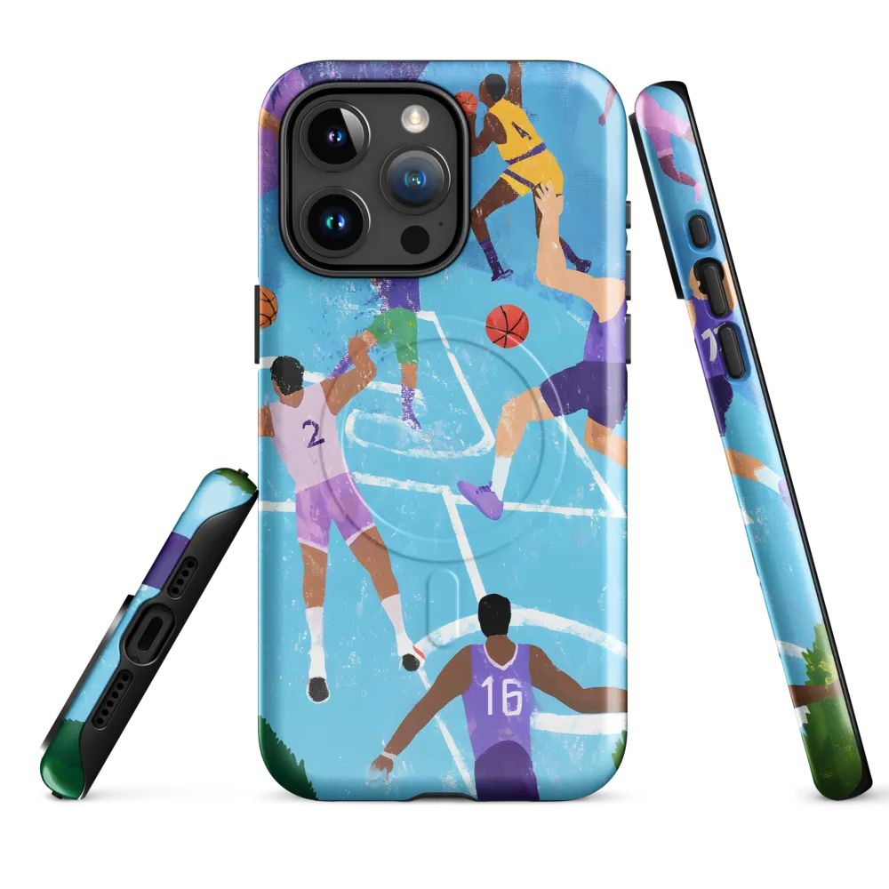 The Pulse of the Game | Phone Case |  15 Pro Max | MagSafe® Tough Case | Glossy