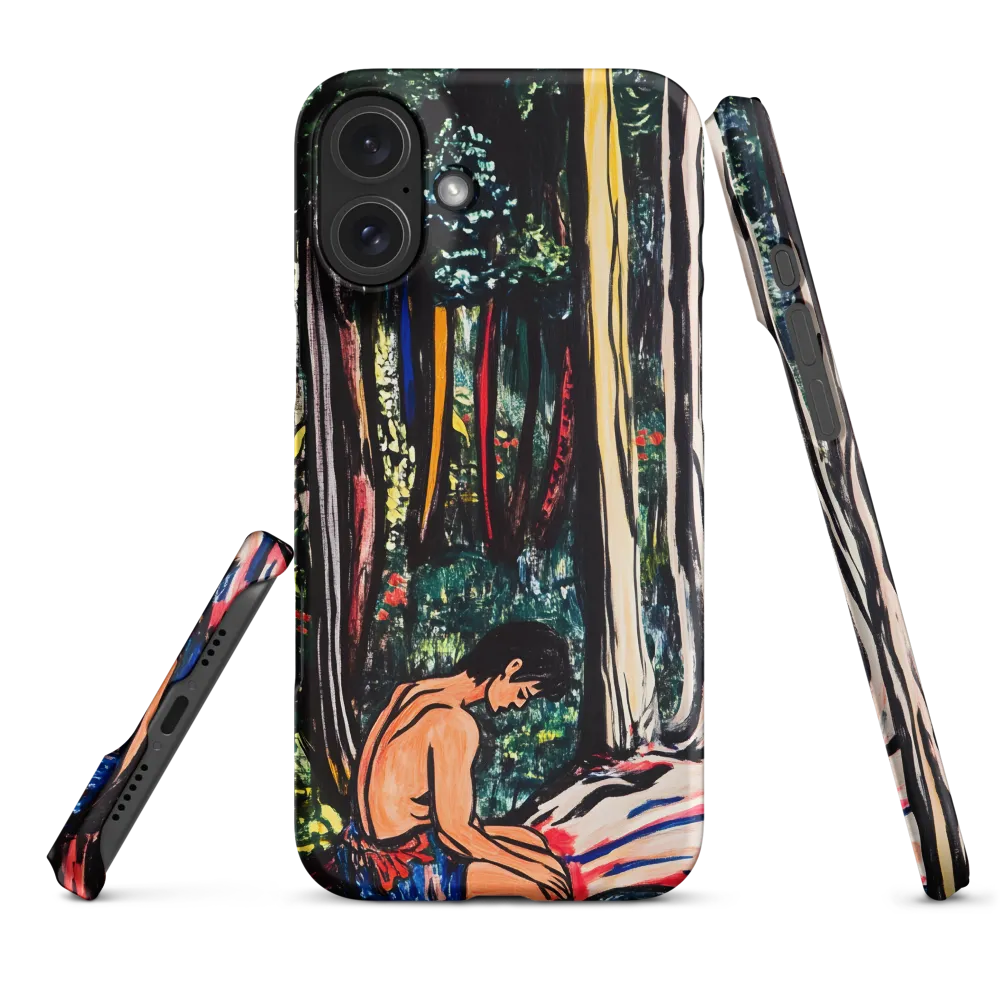 Contemplation in Nature | Phone Case |  16 Plus | Snap Case | Matte