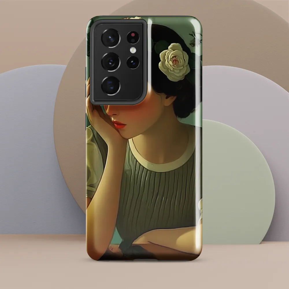 Whispers of Serenity | Phone Case |  S21 Ultra | Tough Case | Glossy