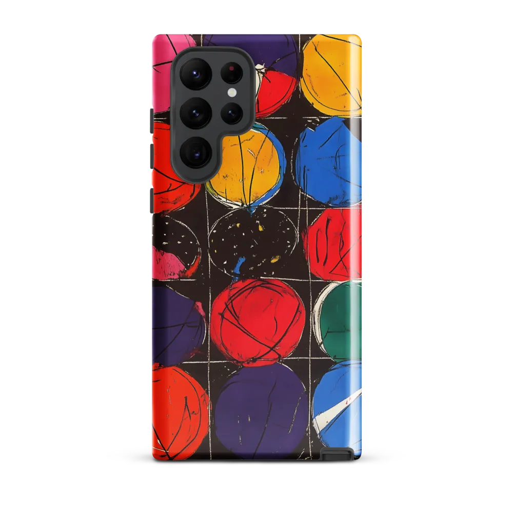 Colorful Circles in Abstract Harmony