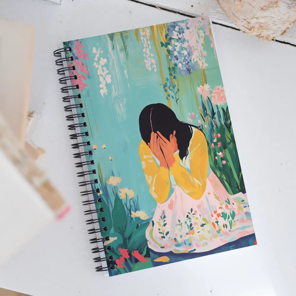 Silent Reflections | Spiral Notebook