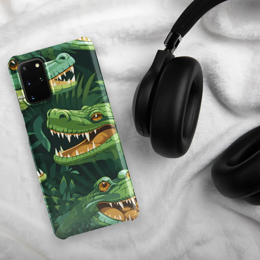 Fierce Crocodilian Medley | Phone Case |  S20 Plus | Snap Case | Glossy