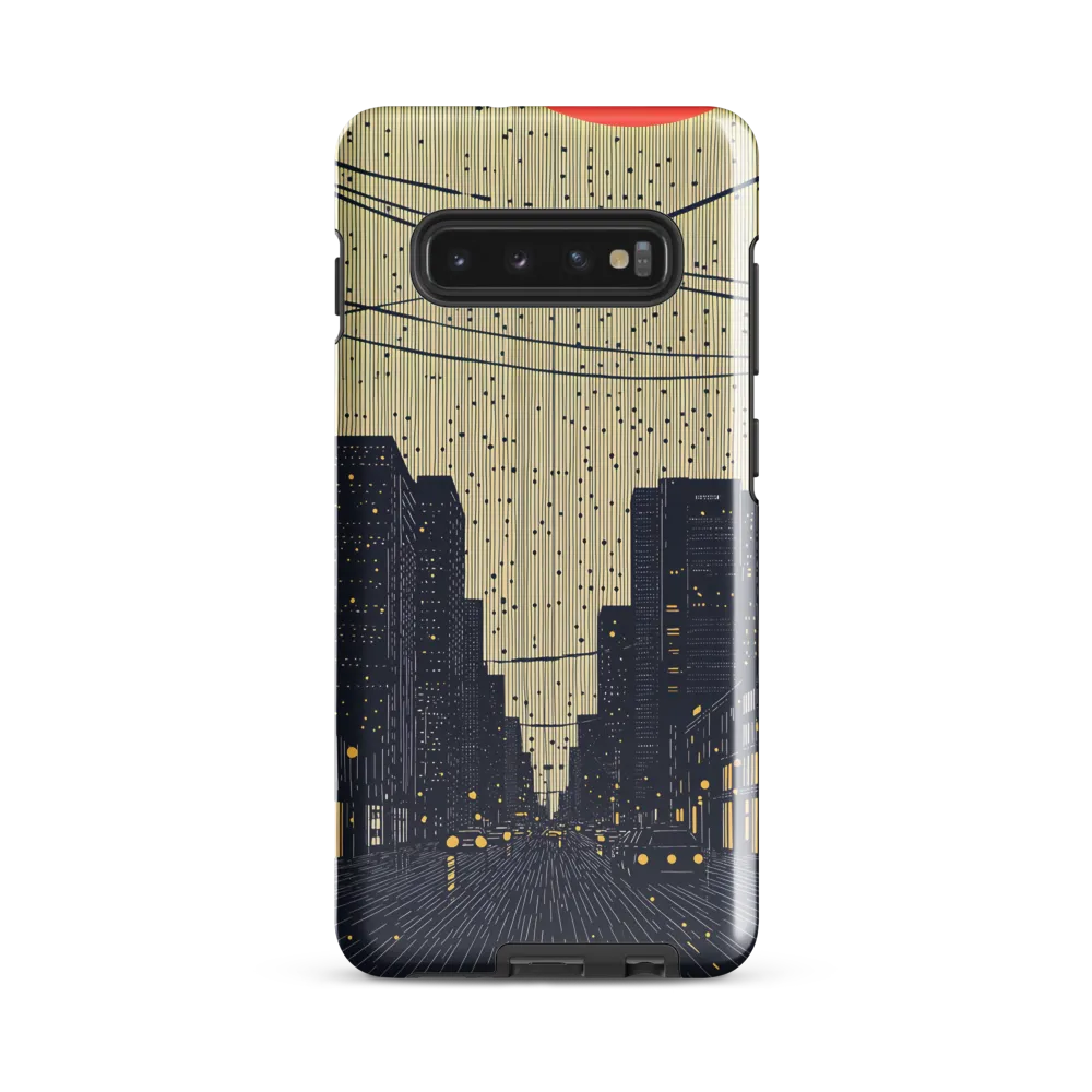 Glistening Streets of Melancholy | Phone Case |  S10 Plus | Tough Case | Glossy