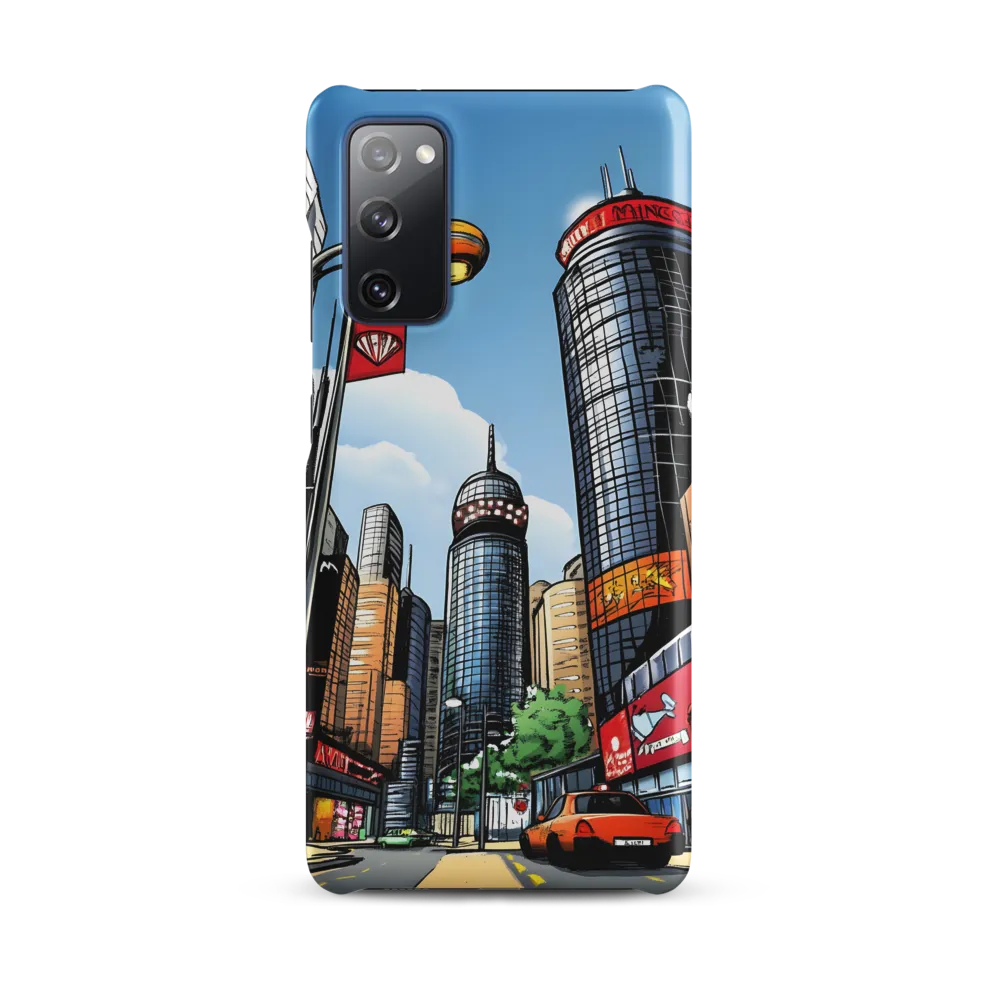 Urban Pulse: A Comic Cityscape