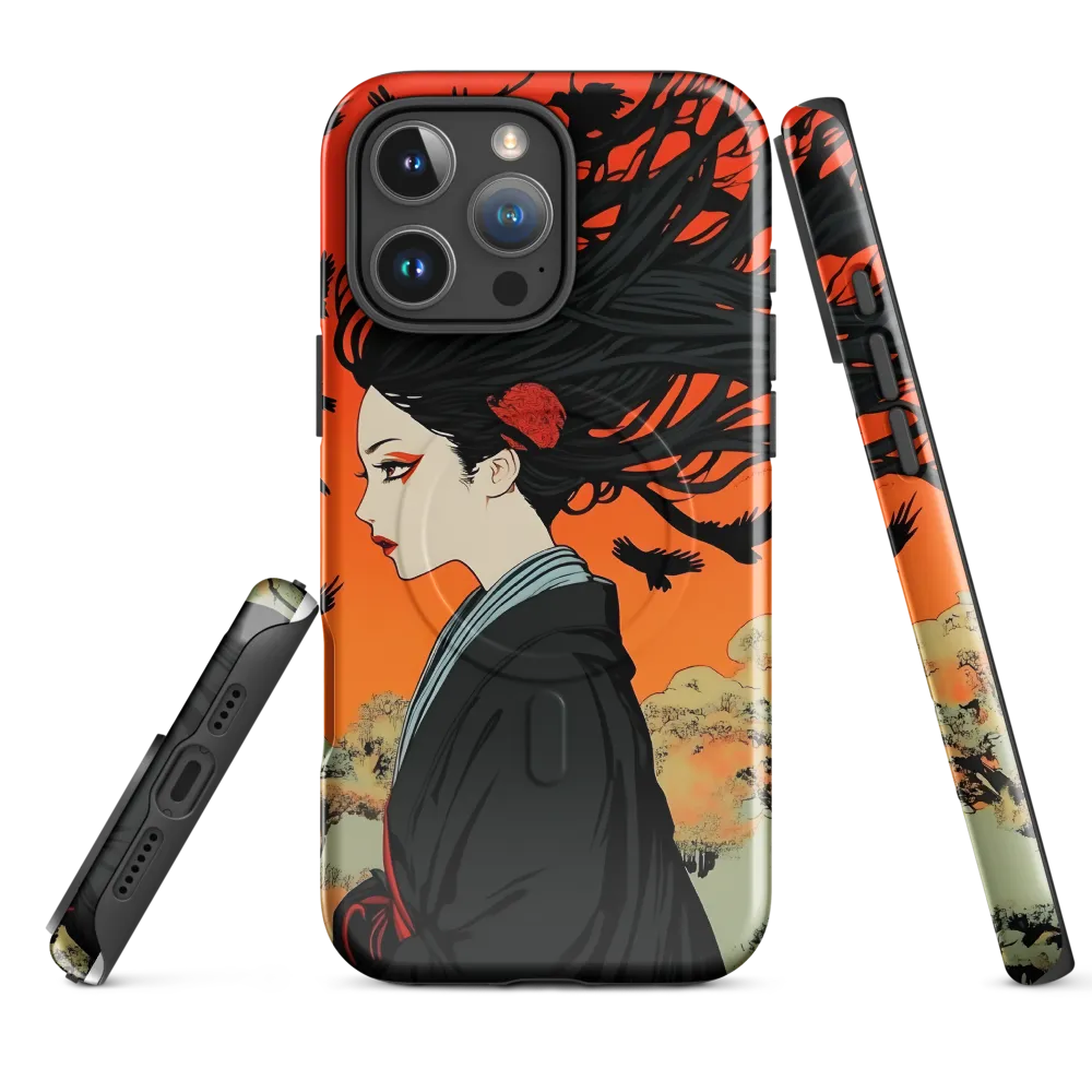 Whispers of Shadows | Phone Case |  16 Pro Max | MagSafe® Tough Case | Glossy