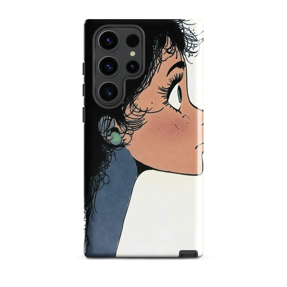 Whispers of Contemplation | Phone Case |  S23 Ultra | Tough Case | Glossy