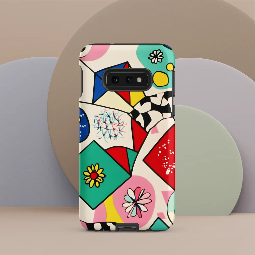 Joyful Geometry: A Playful Dance of Shapes and Colors