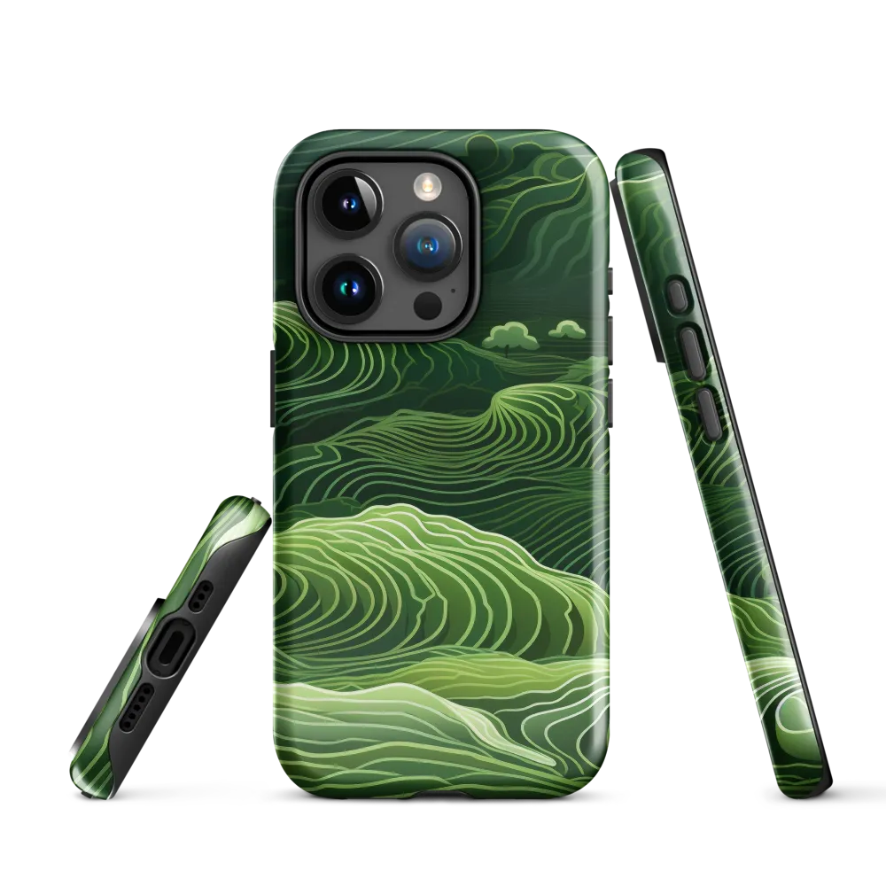 Whispers of Green Hills | Phone Case |  15 Pro | Tough Case | Glossy
