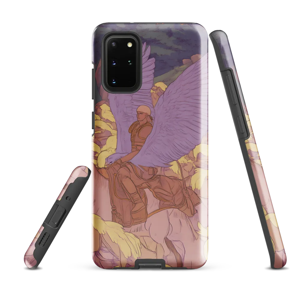 The Winged Guardian | Phone Case |  S20 Plus | Tough Case | Glossy