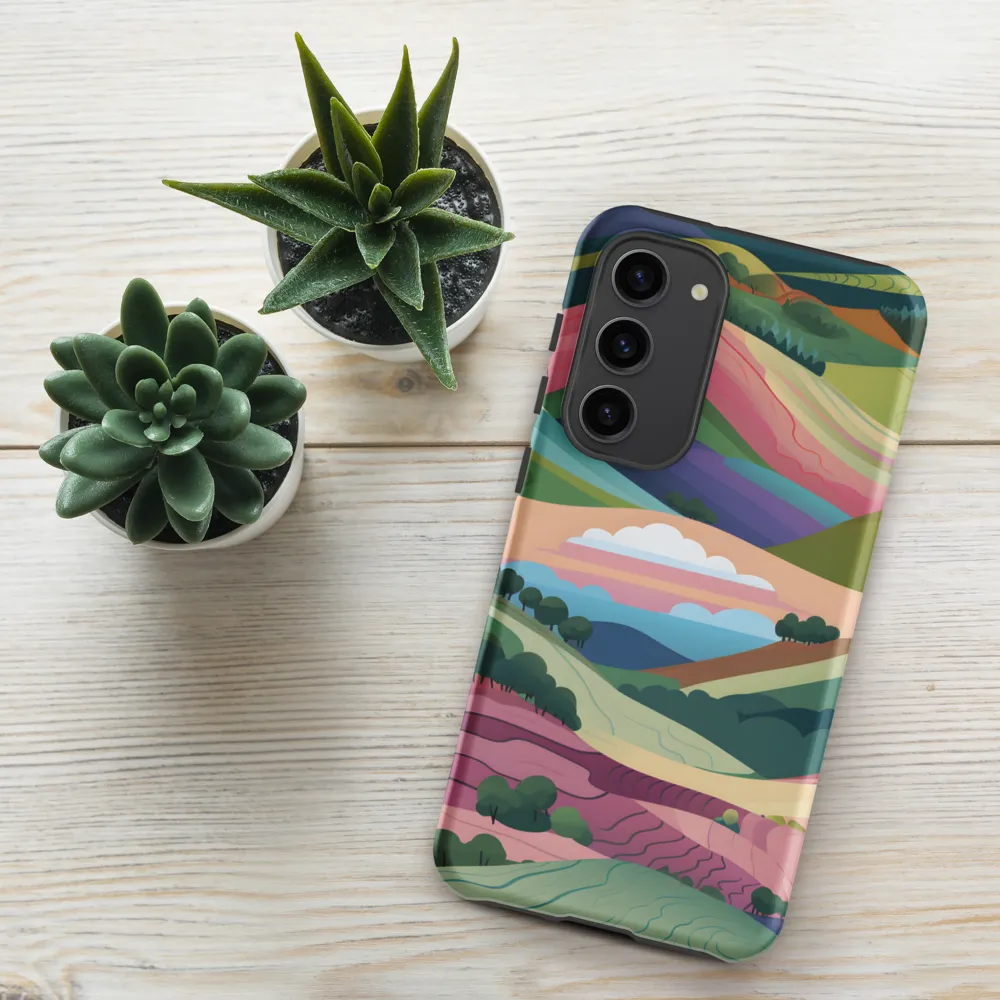 Harmonious Hills | Phone Case |  S23 Plus | Tough Case | Matte