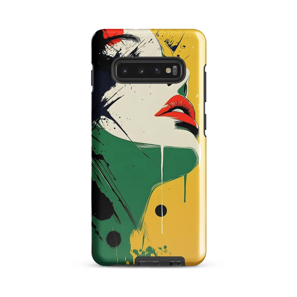 Bold Reflections: A Pop Art Portrait | Phone Case |  S10 Plus | Tough Case | Glossy