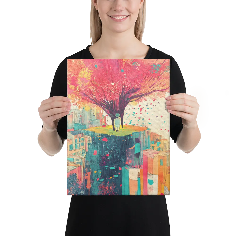 Whispers of Urban Dreams | Canvas | 12″×16″