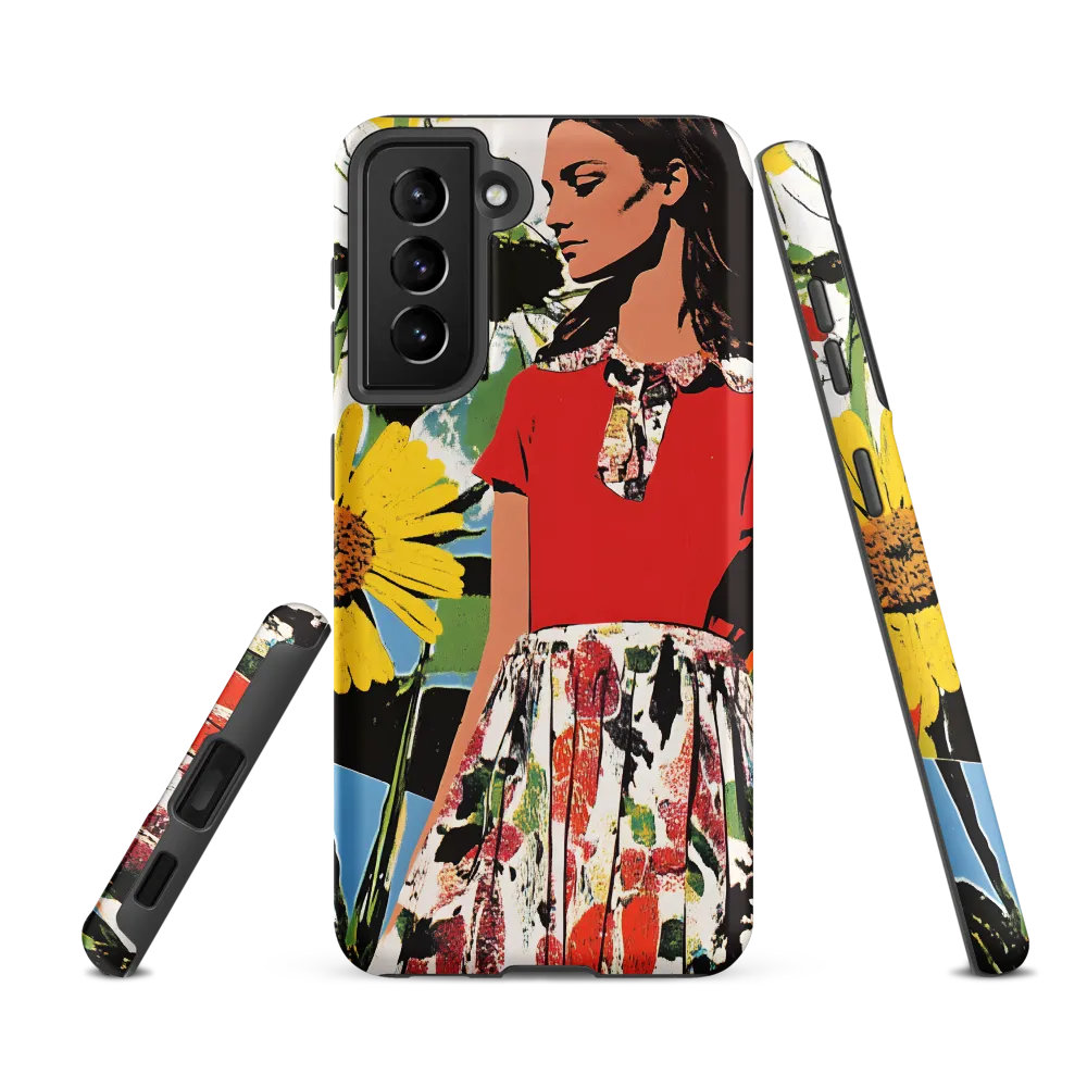 Floral Symphony in Red