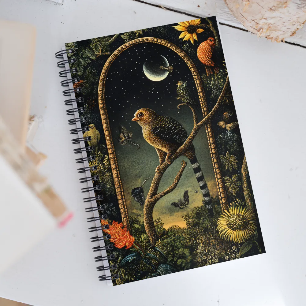 Whispers of Nature | Spiral Notebook