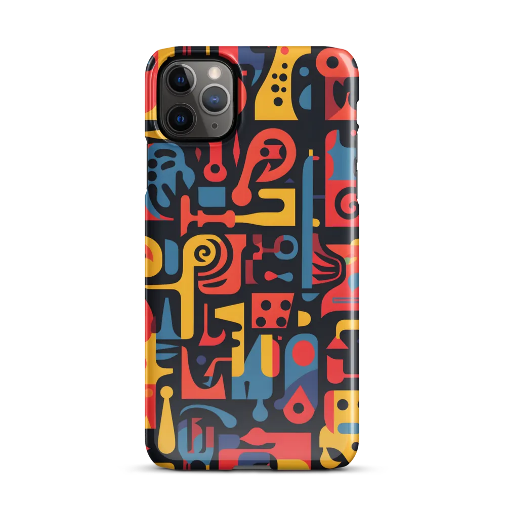 Mosaic of Playful Patterns | Phone Case |  11 Pro Max | Snap Case | Glossy