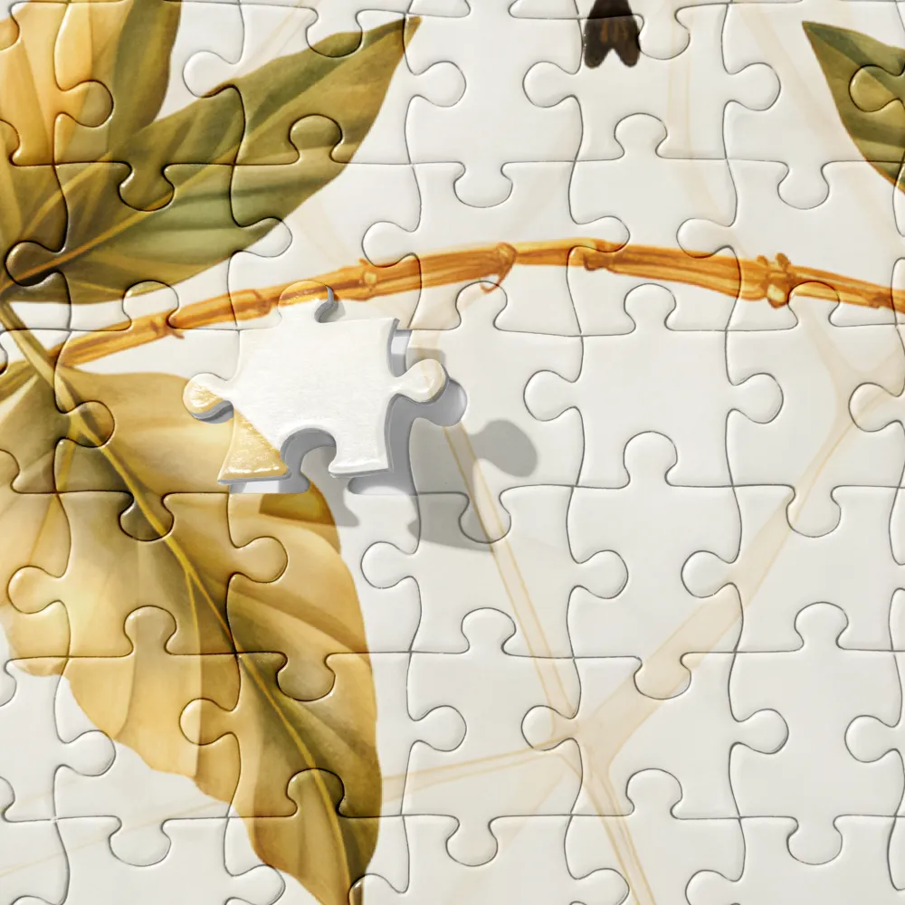 Ethereal Dance of Dragonflies | Jigsaw Puzzle | 252 pieces