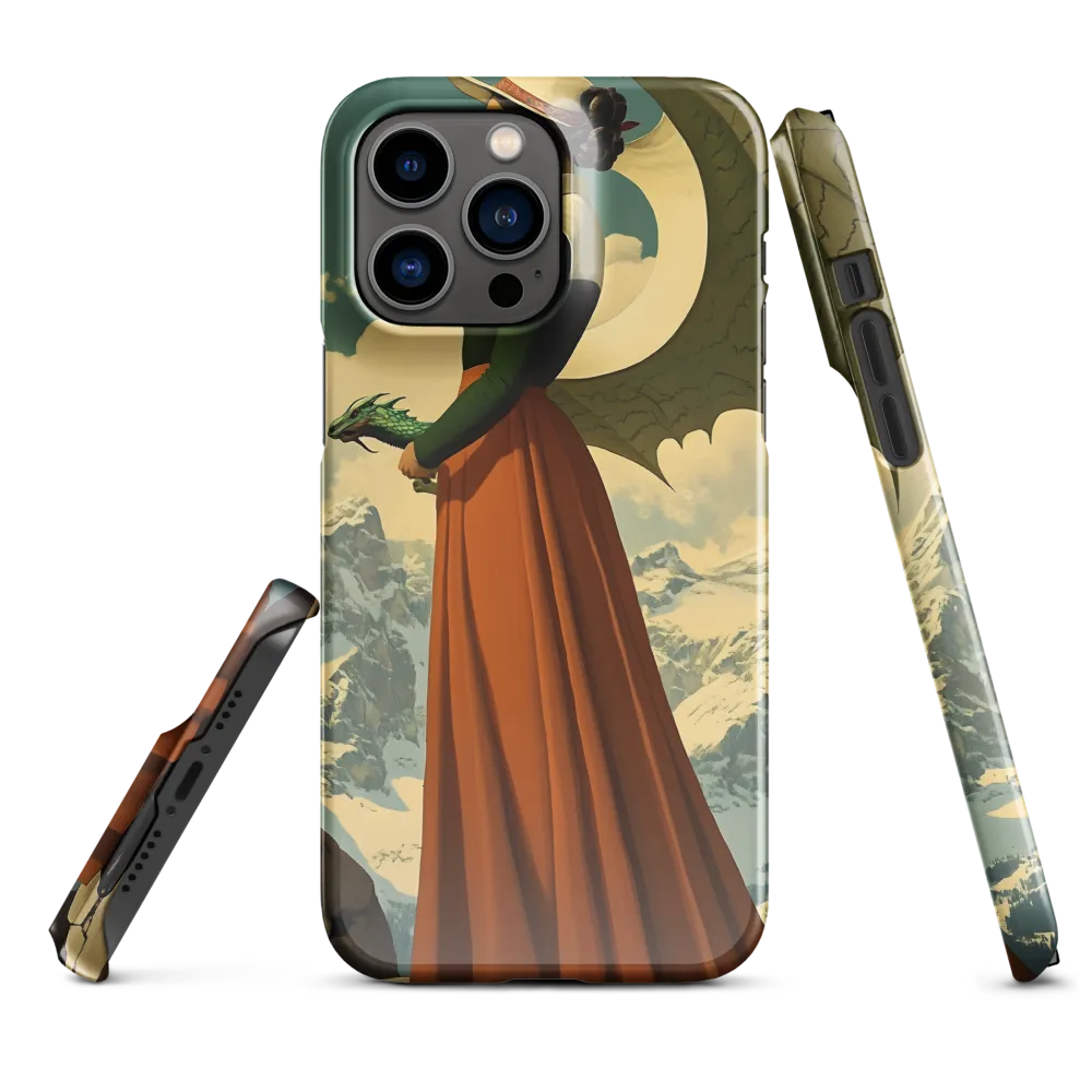 Mystic Harmony: The Dragon Keeper | Phone Case |  14 Pro Max | Snap Case | Glossy