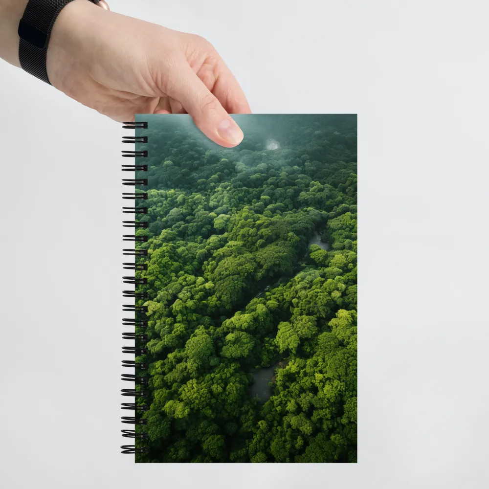 Emerald Canopy | Spiral Notebook