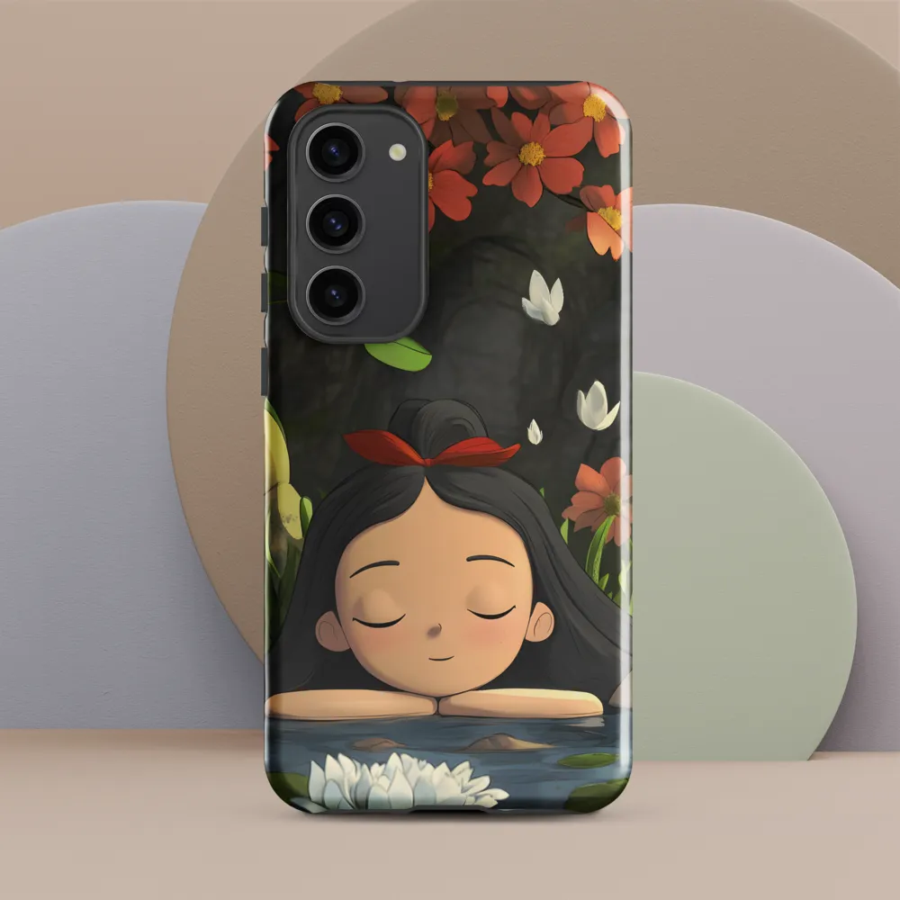 Tranquility by the Waterside | Phone Case |  S23 Plus | Tough Case | Glossy