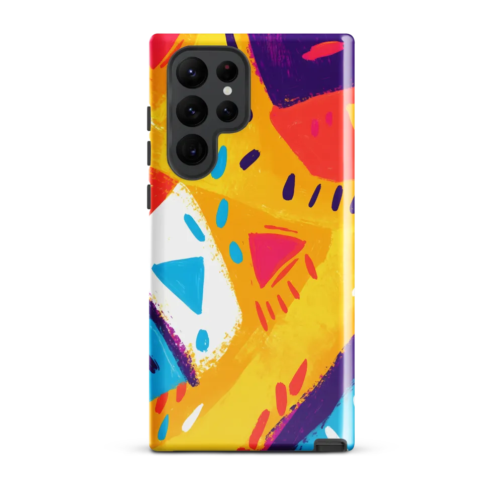 Playful Geometries | Phone Case |  S22 Ultra | Tough Case | Glossy
