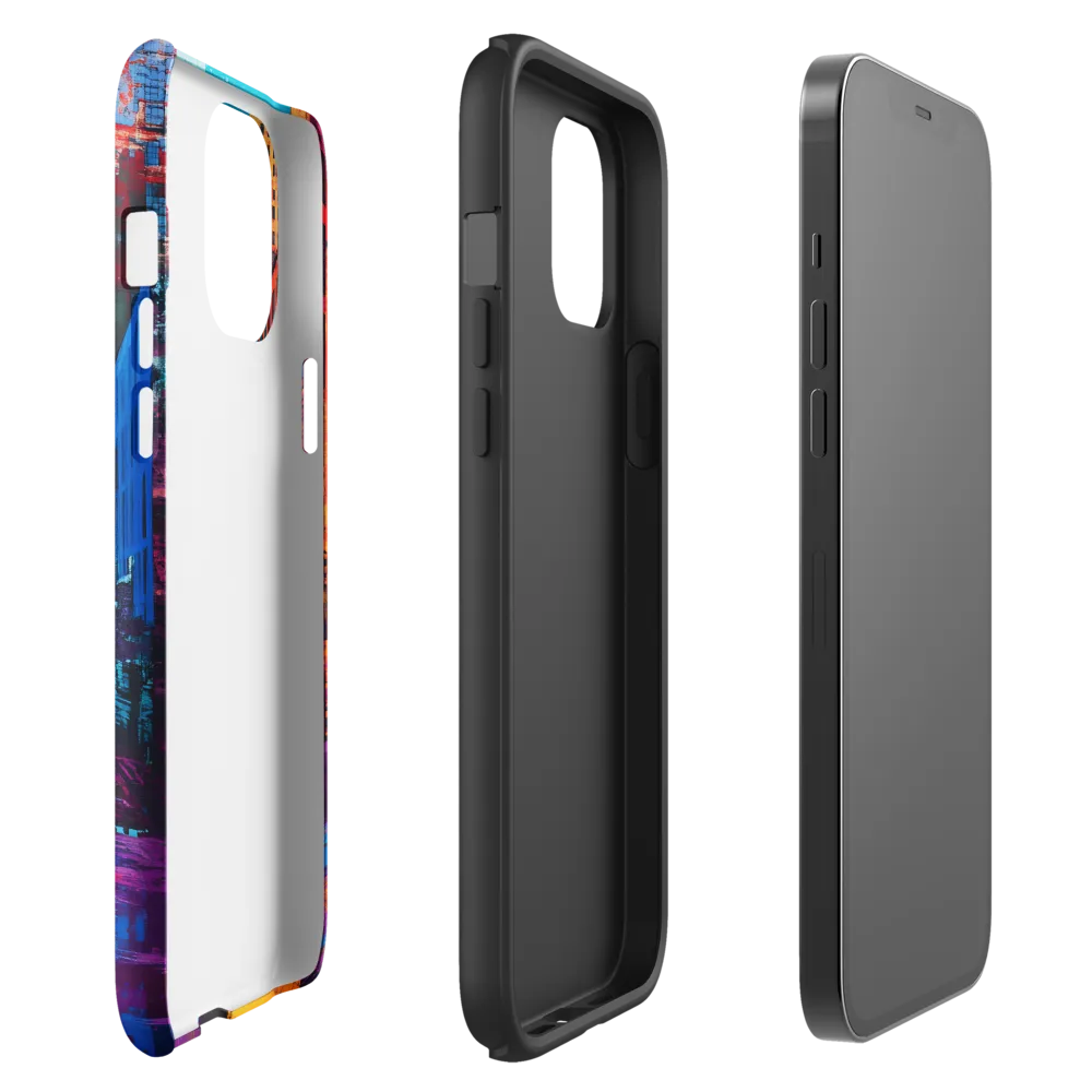 Vibrant Urban Horizons | Phone Case |  12 Pro Max | Tough Case | Glossy