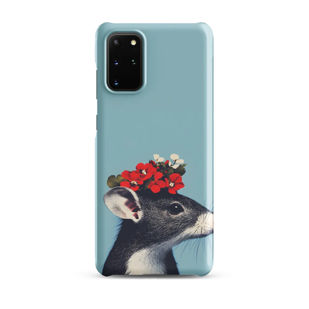 Whimsical Flora: A Mouse's Floral Crown