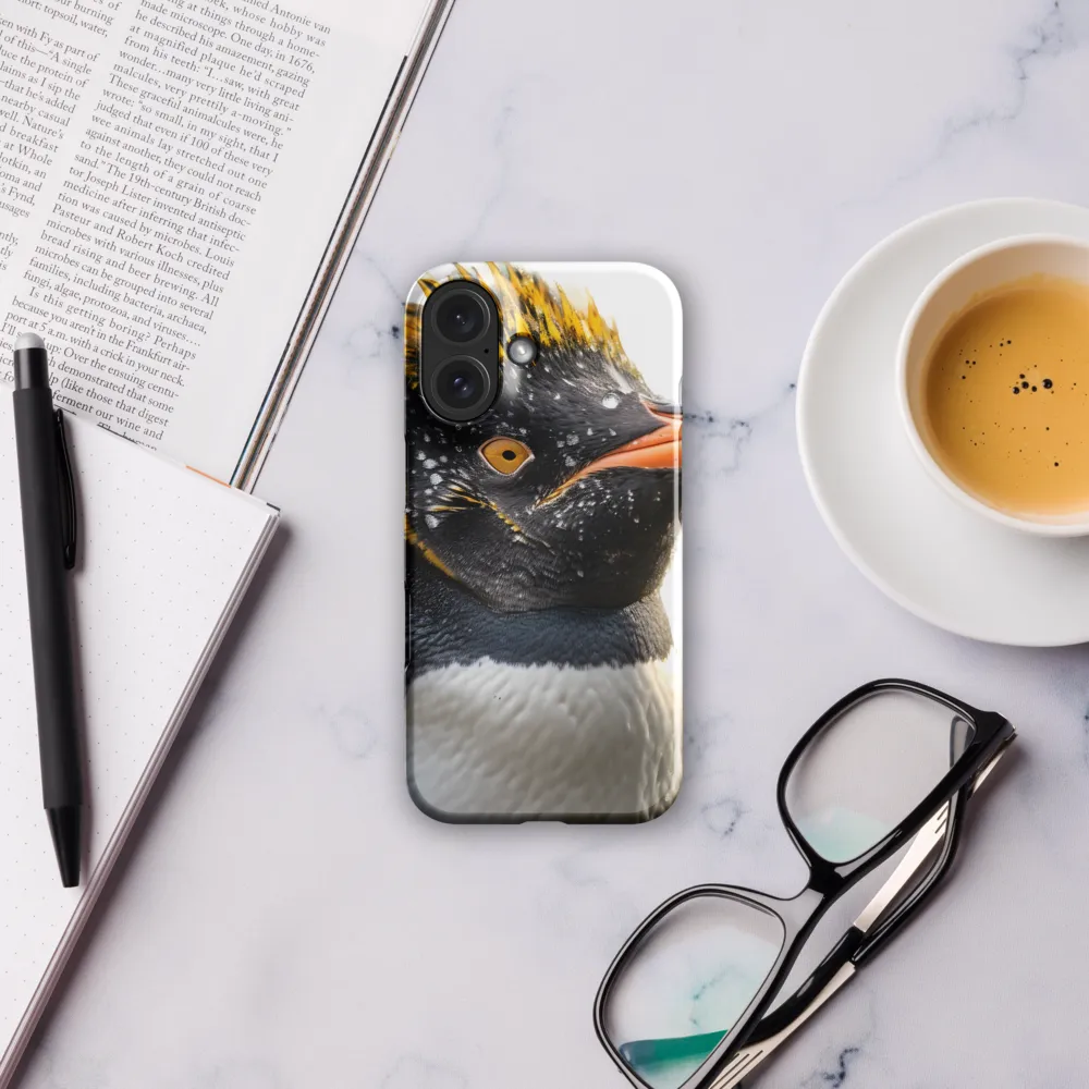 Silent Majesty: A Portrait of the Penguin | Phone Case |  16 | Snap Case | Glossy