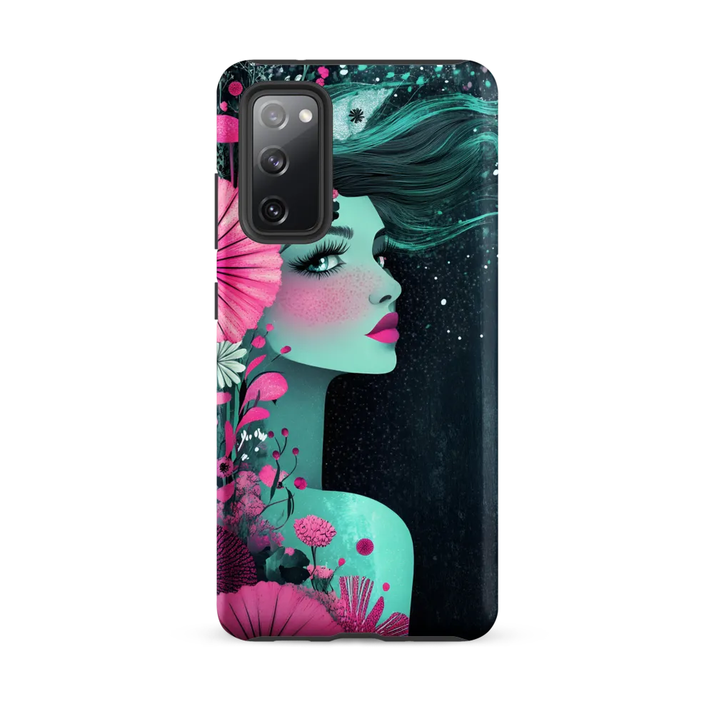 Floral Harmony: Portrait of Serenity