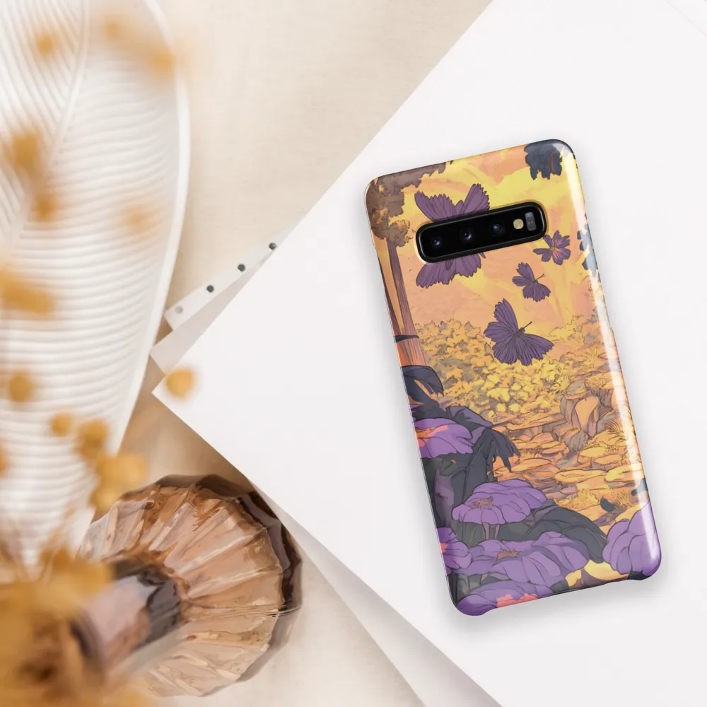 A Serene Dance of Butterflies | Phone Case |  S10 Plus | Snap Case | Glossy