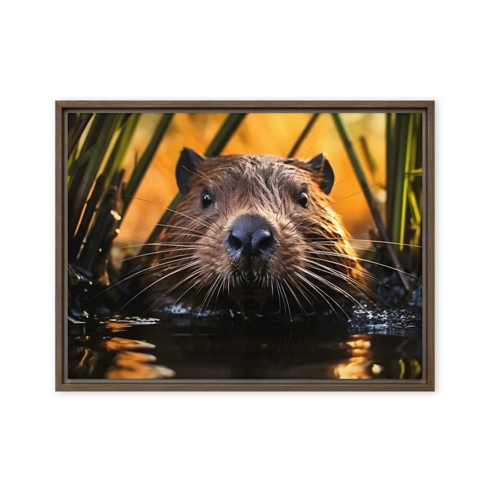 Beaver Serenity: A Natural Portrait