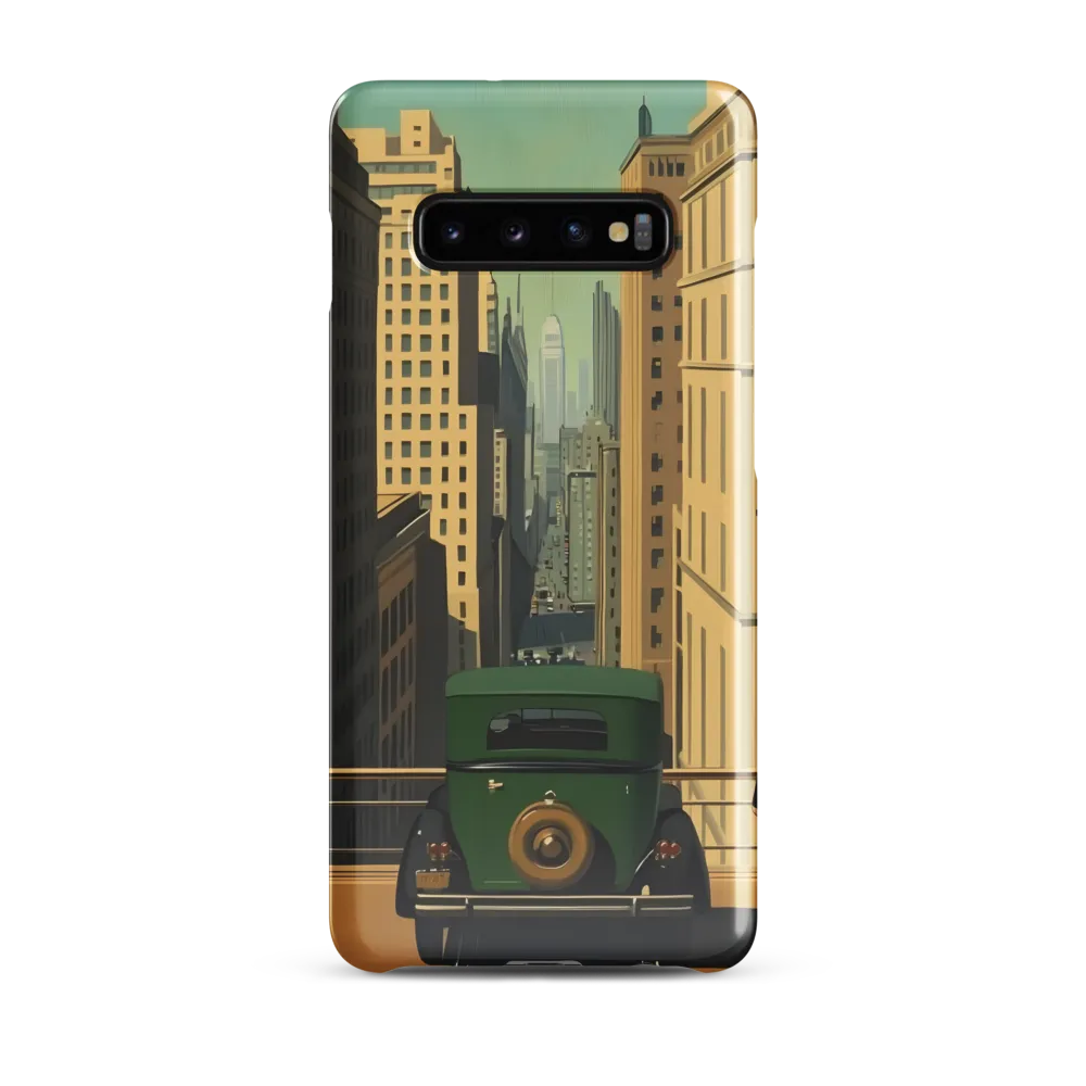 Journey Through Vintage Streets | Phone Case |  S10 Plus | Snap Case | Glossy