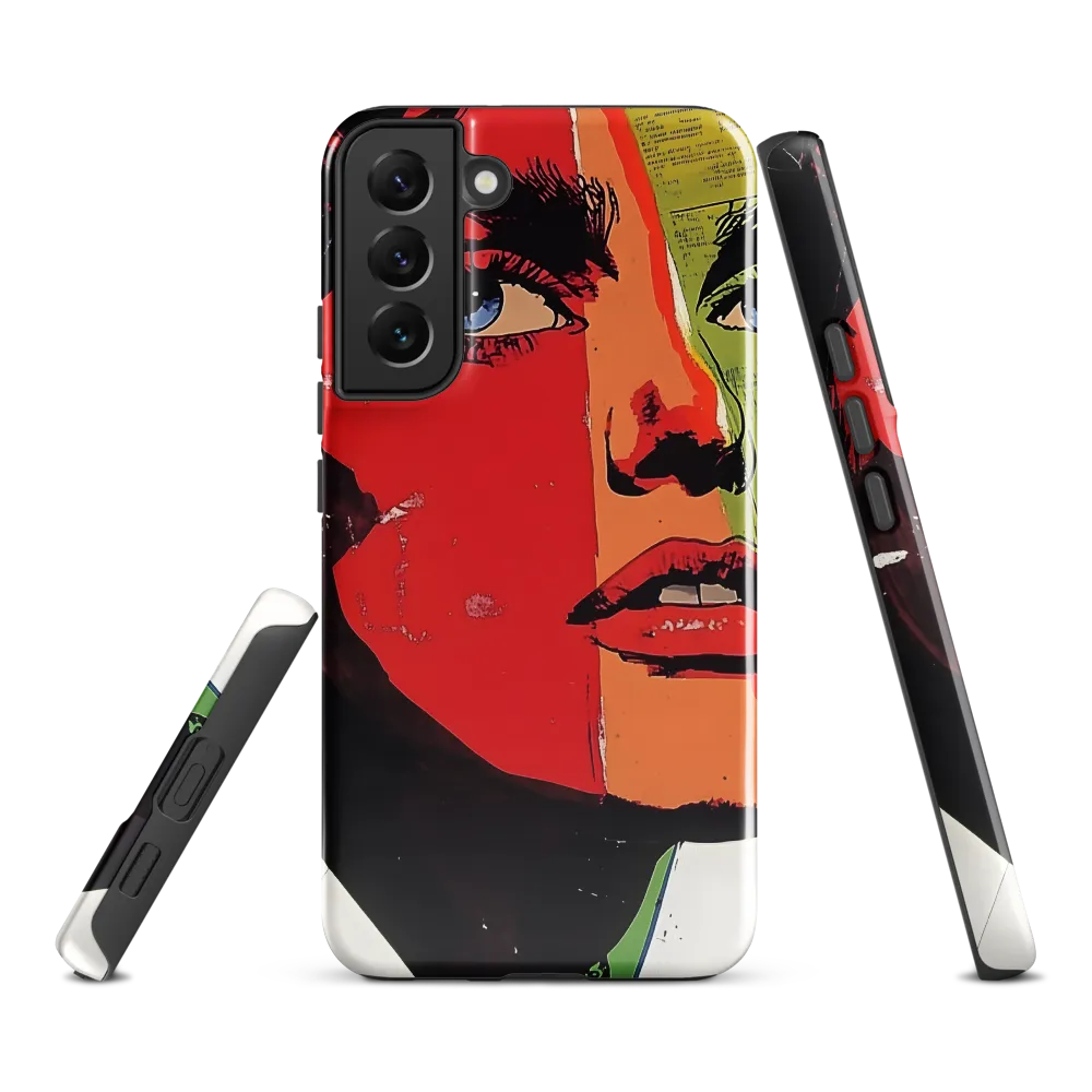 Vibrant Expressions: A Pop Art Portrait