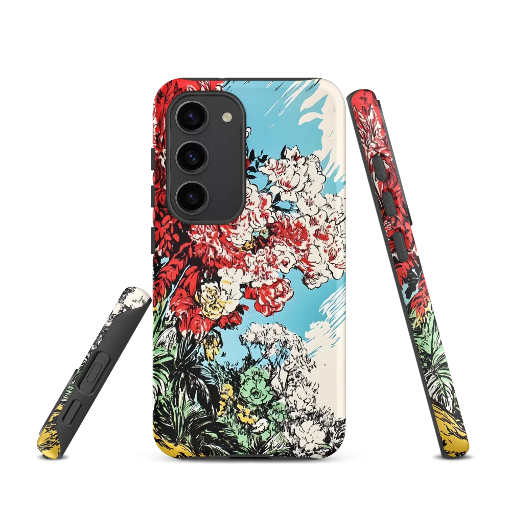 Floral Symphony in Bold Colors
