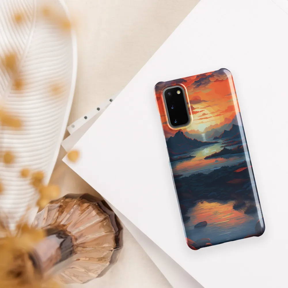 Ethereal Evening: A Digital Dusk