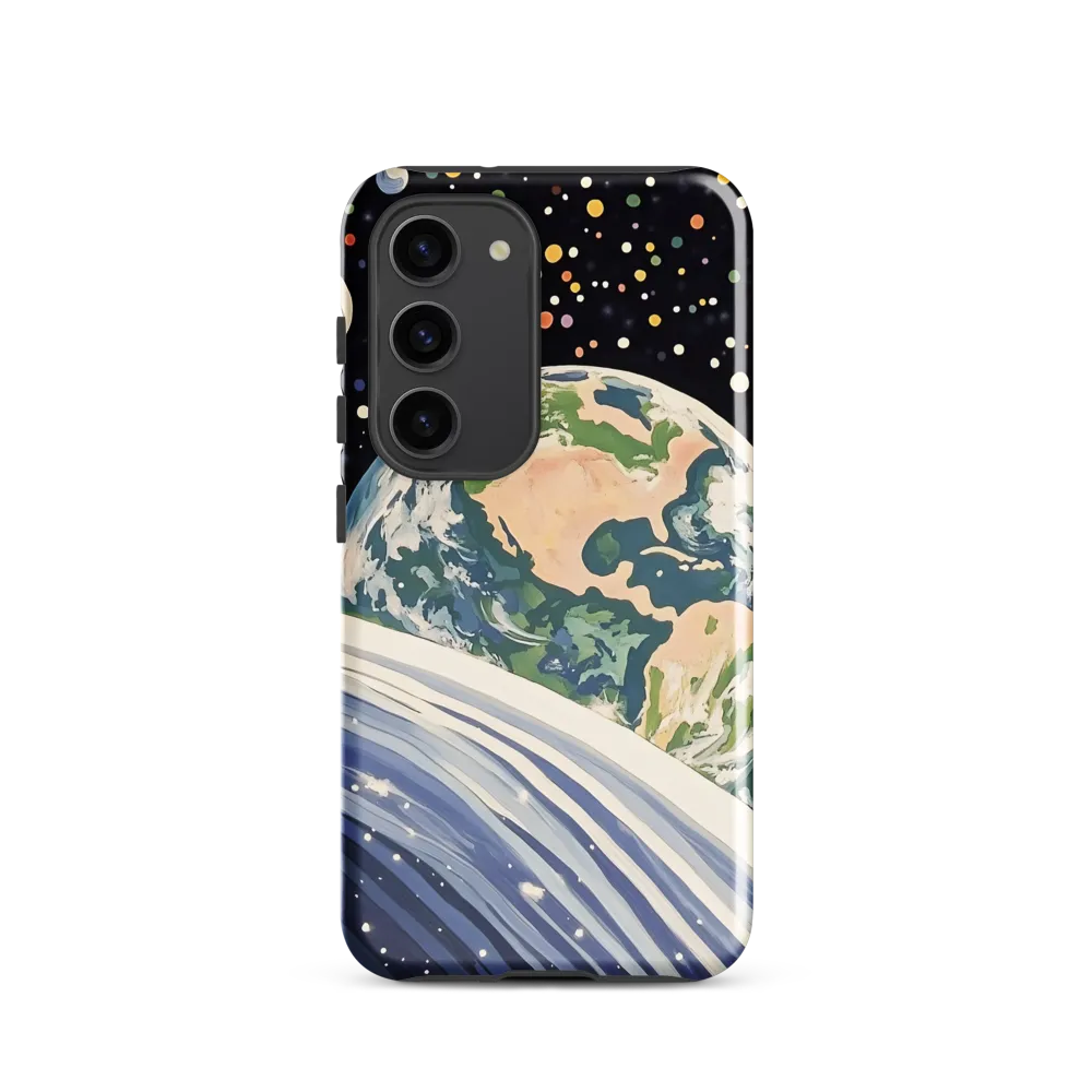 Celestial View: A Surreal Journey Through Space