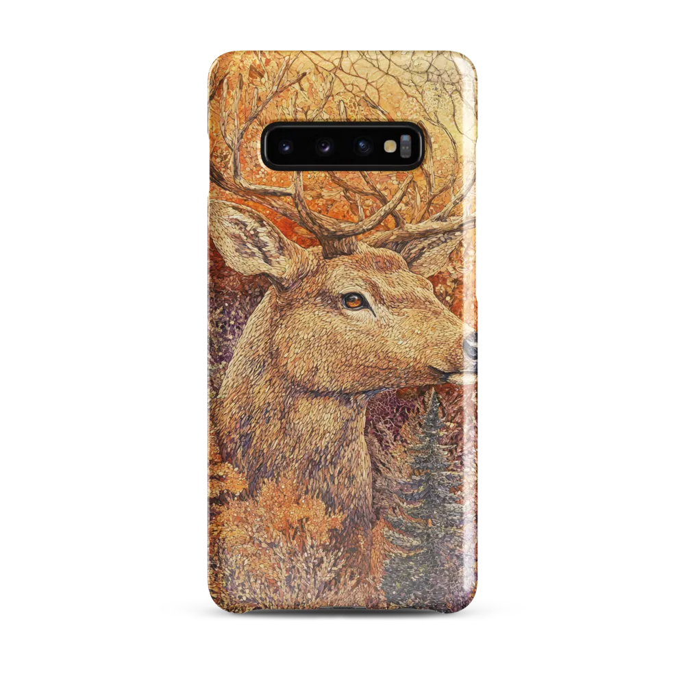 Majestic Serenity: The Autumn Deer | Phone Case |  S10 Plus | Snap Case | Glossy